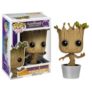 Les Gardiens de la Galaxie - Figurine POP! Bobble Head Dancing Groot 10 cm