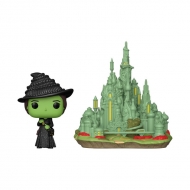 Wicked - Figurine POP! Elphaba avec the Emerald City 9 cm