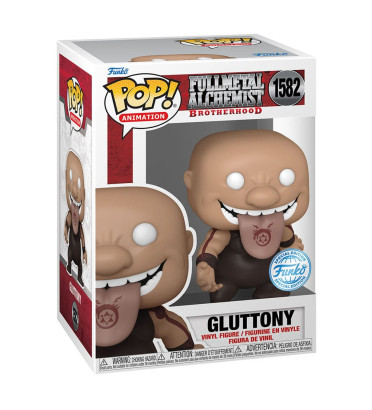 GLUTTONY / FULLMETAL ALCHEMIST BROTHERHOOD / FIGURINE FUNKO POP / EXCLUSIVE SPECIAL EDITION