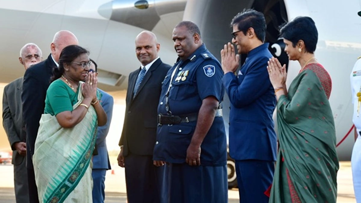 Indian President arrives in Fiji for 2-day State visit