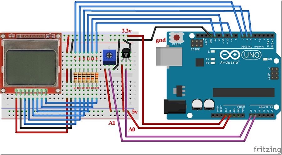 Building an Arduino Temperature Sensor with an LCD Display–Part 2 ...