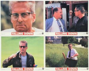 Falling Down Lobby cards Michael Douglas