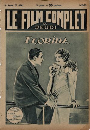 Good and Naughty Florida Le Film Complet French Film Magazine 1927 with Tom Moore and Pola Negri (1)