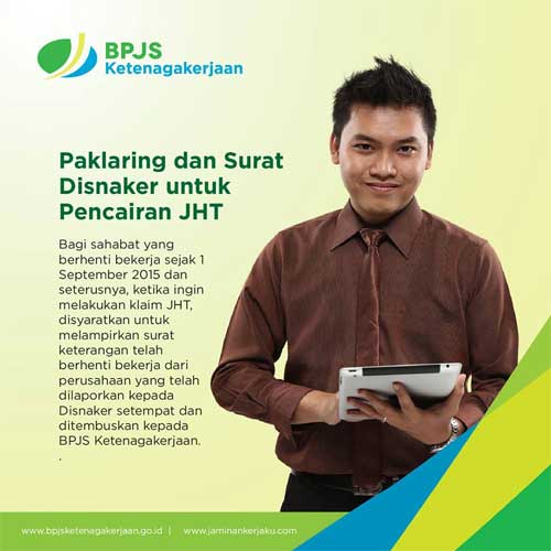 Contoh Surat Paklaring Untuk Klaim Bpjs Ketenagakerjaan