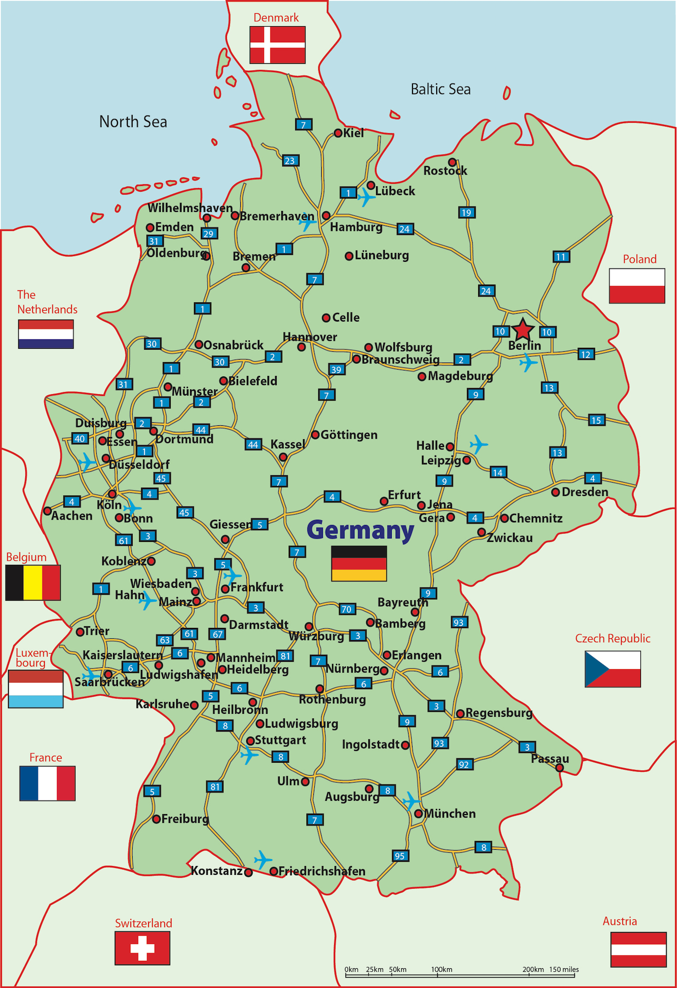 United Germany Map