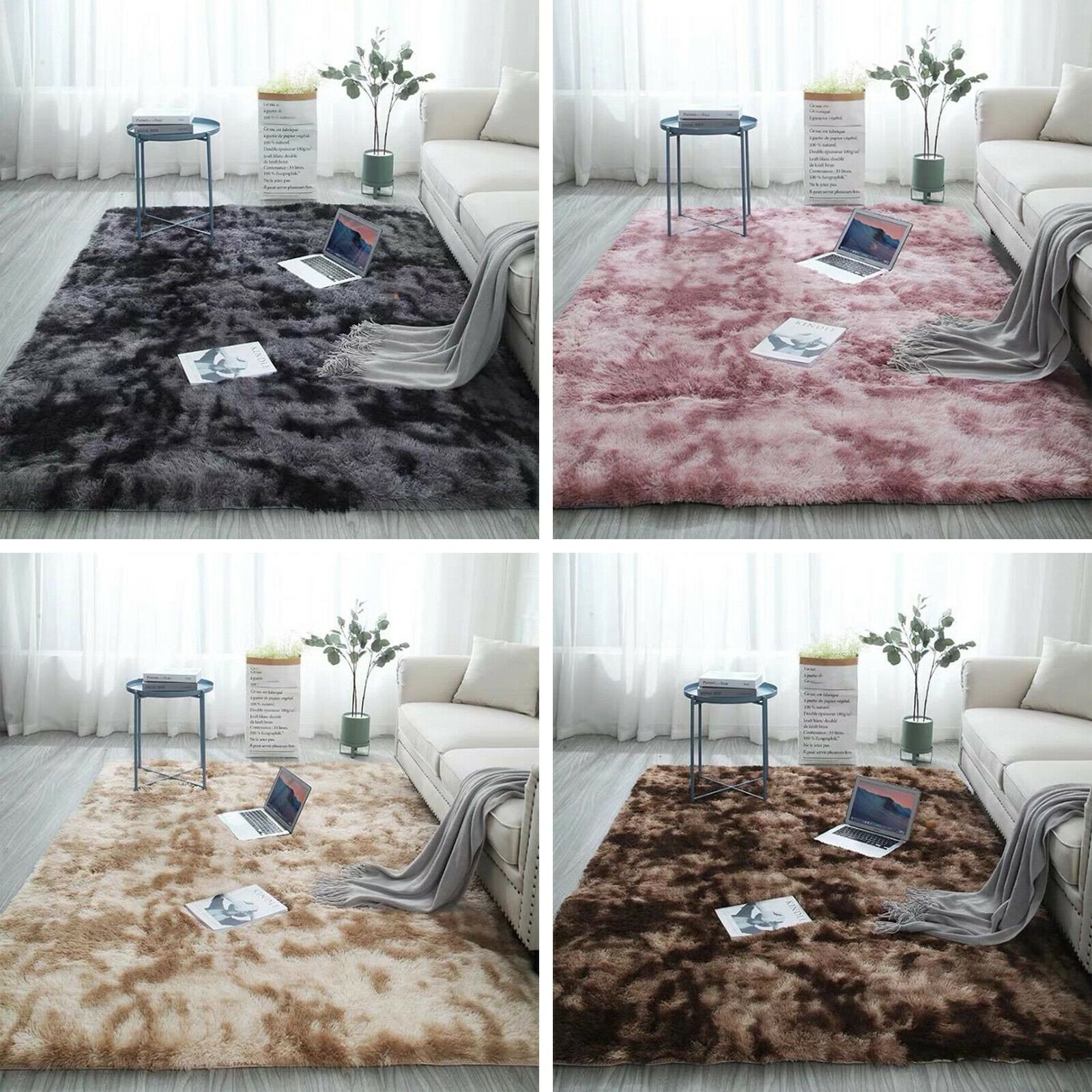 Soft Rugs for Bedroom New Plush Floor Carpets soft Fluffy area Rug Mat Shaggy