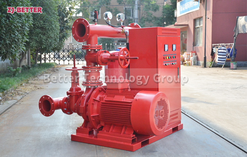 Introduction to the scope of application and structural characteristics of the electric jockey fire pump set