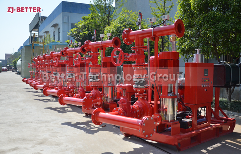 Characteristics of fire pumps