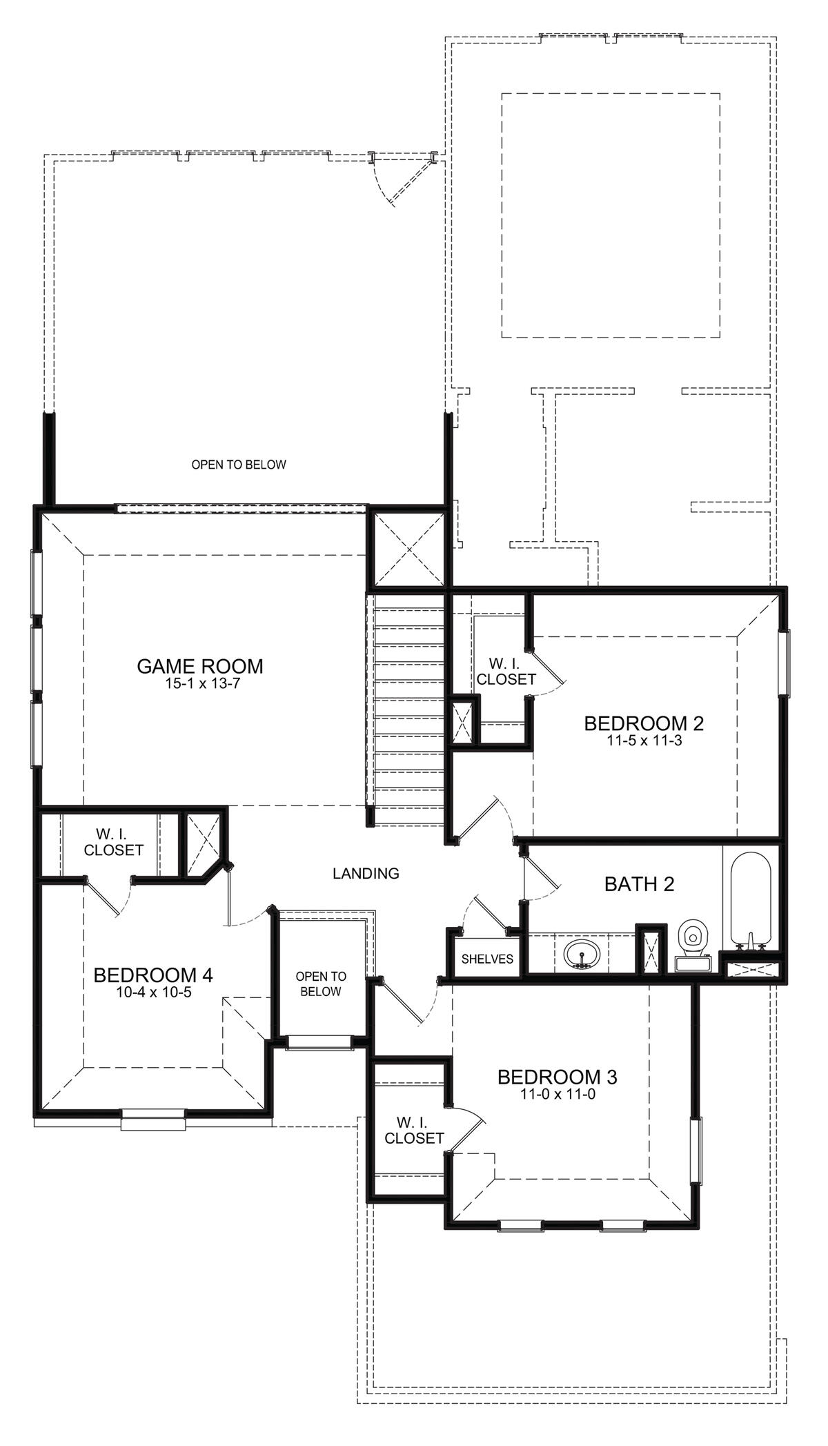 Second Floor Floor Plan