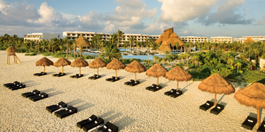 Aerial view of Secrets Maroma Beach Riviera Cancun in Playa Del Carmen, QR, Mexico