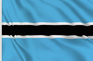 Flag Botswana