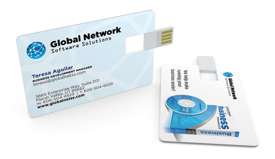 2GB USB Business Card