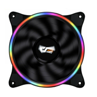 DarkFlash PC CASE FAN D1 LED Rainbow Speed Ultra Silent 4 Pin Interface 120mm