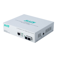 Alloy POE3000LC 10/100/1000Base-T PoE+ RJ-45 to 1000Base-SX Multimode (LC) Converter. Wavelength: 850nm. Max. range 550m