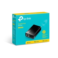 TP-Link TL-POE10R PoE Splitter 2xGbE Gigabit RJ45 Port Power Over Ethernet Adapter carry Power & Data over 100m Plug & Play