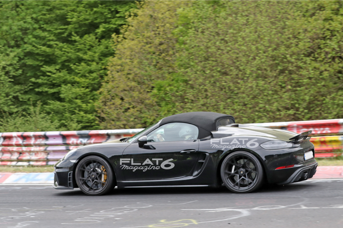 Porsche boxster spyder rs flat 6 magazaine