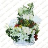 twin love basket arrangement