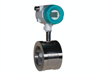 wafer turbine flow meter