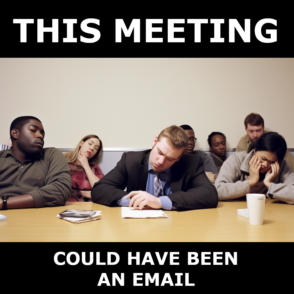 Funny Meeting Reminder