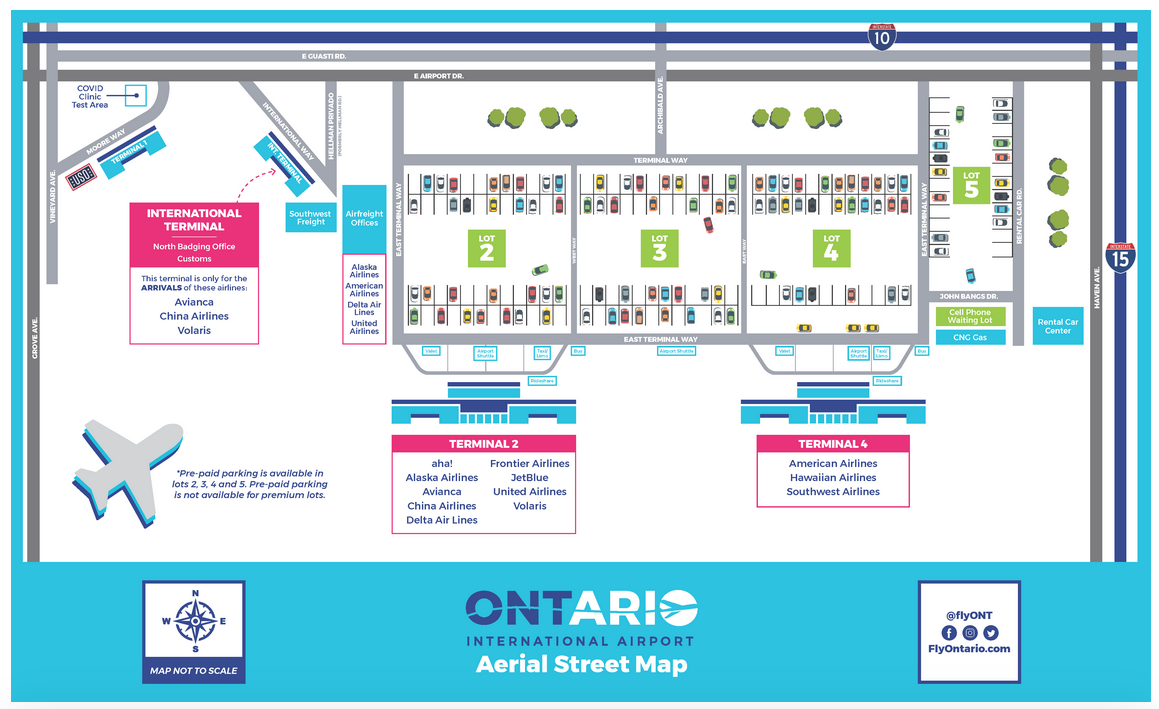 Ontario Airport Parking Map | SexiezPicz Web Porn