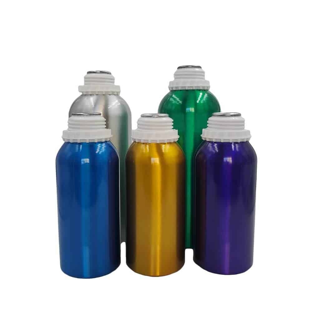 500ml essential oil bottles in aluminum