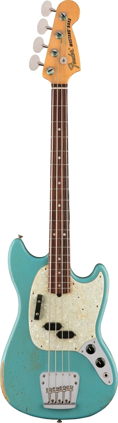 JMJ Road Worn® Mustang® Bass - Faded Daphne Blue