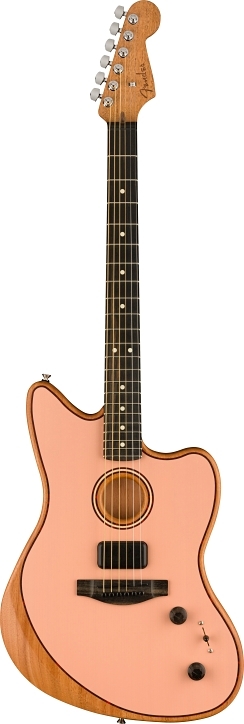 Limited Edition American Acoustasonic® Jazzmaster®, Shell Pink - 