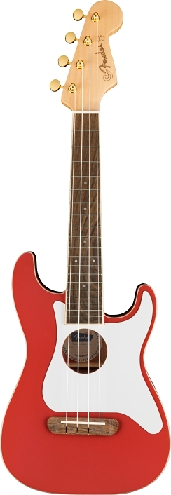 Limited Edition Fullerton Strat® Uke, Fiesta Red - 