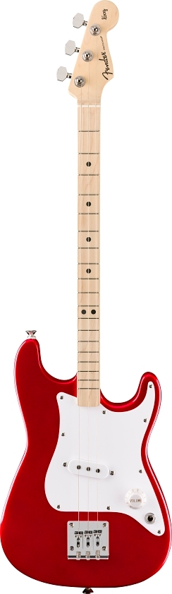 Fender x Loog Stratocaster 3-String Children's Guitar - Candy Apple Red