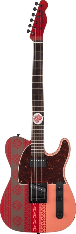 Telecaster® Monster Hunter Rathalos, diapasón de palisandro, Rathalos Red - 