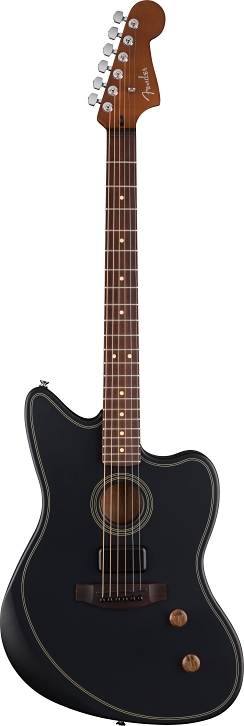 Acoustasonic® Standard Jazzmaster® - Black