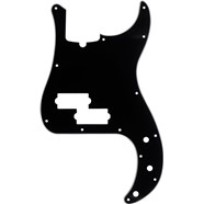 13-Hole Multi-Ply Modern-Style Precision Bass® Pickguards - Black