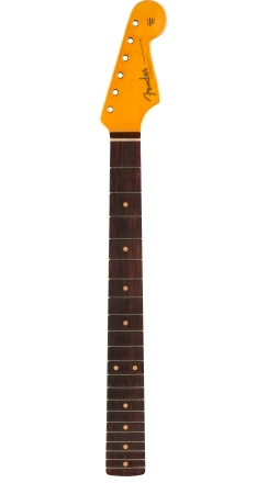 American Vintage II 1961 Stratocaster Neck, 21 Vintage Tall Frets, 7.25" Radius, Rosewood - 