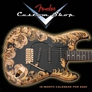 2025 Fender® Custom Shop Calendar - 