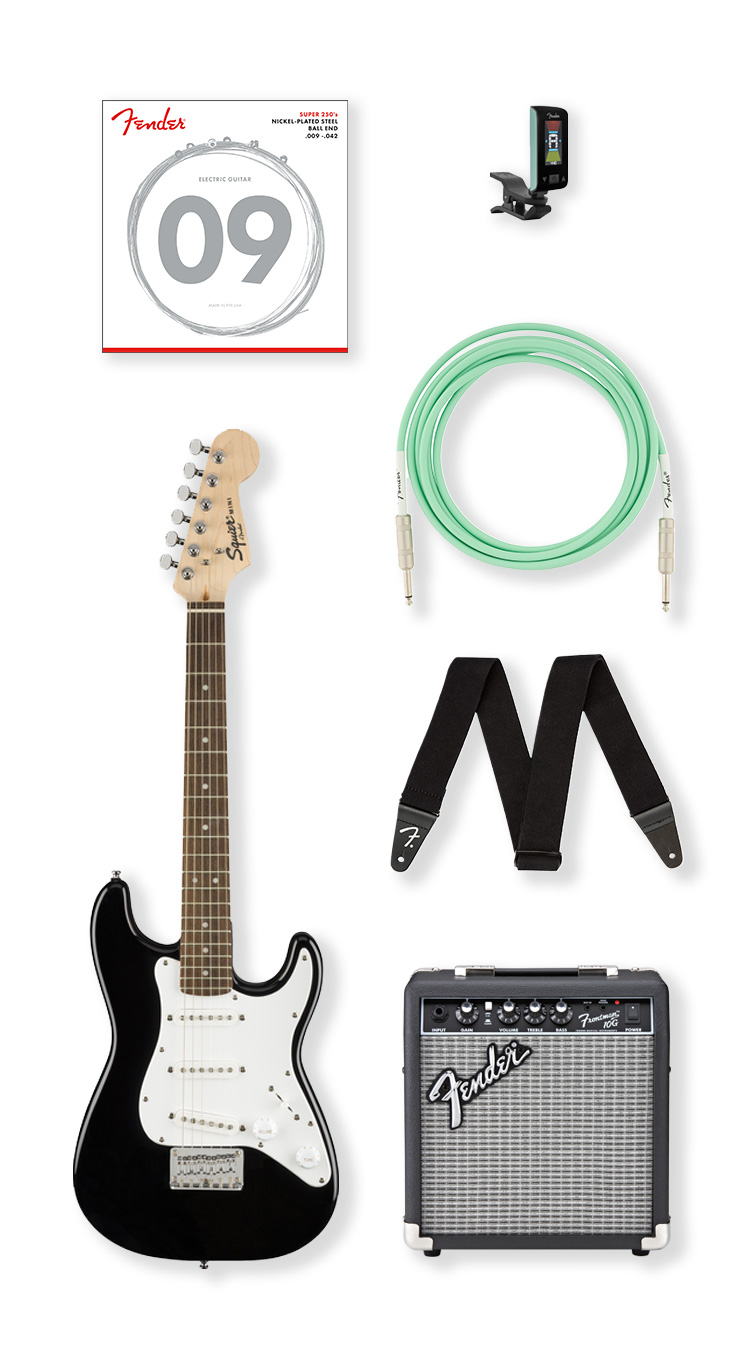 Mini Stratocaster Frontman Bundle