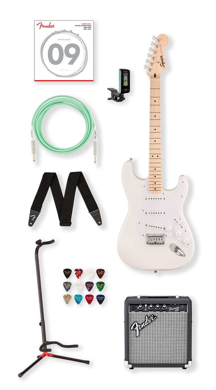 Sonic Stratocaster HT Frontman Bundle