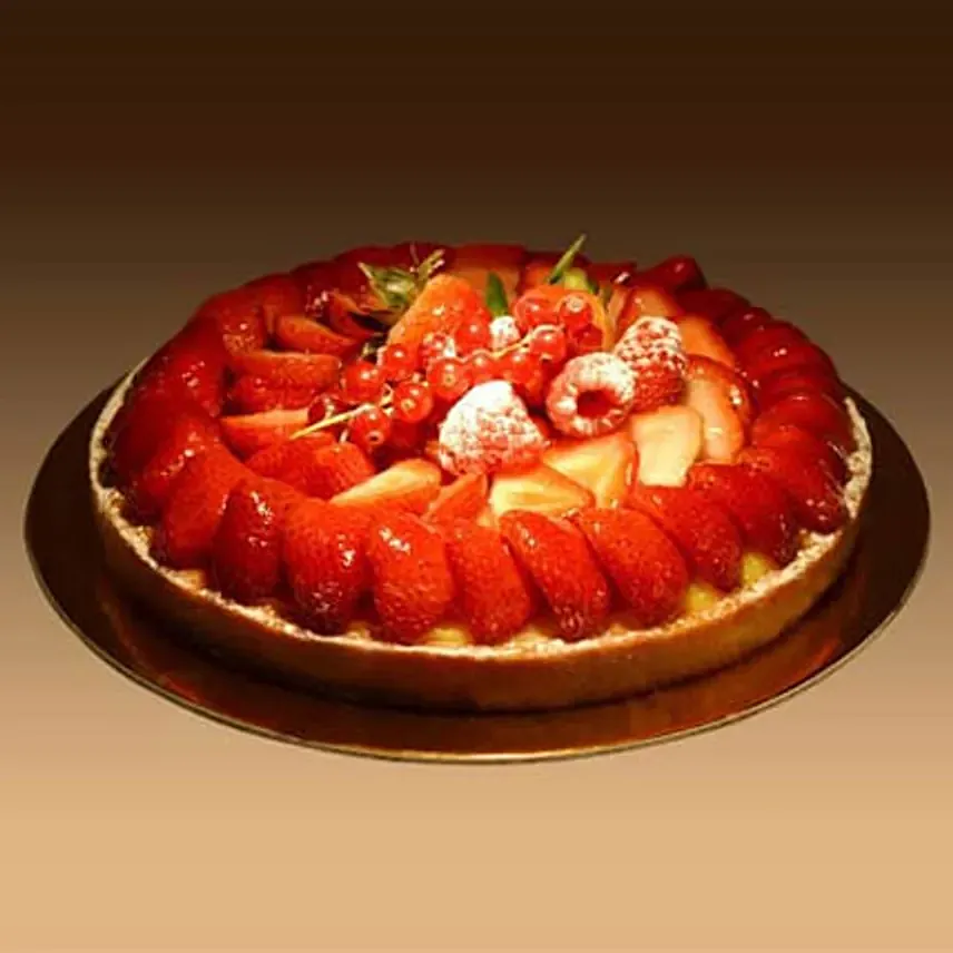 Strawberry Tart: Fresh Fruit Cakes