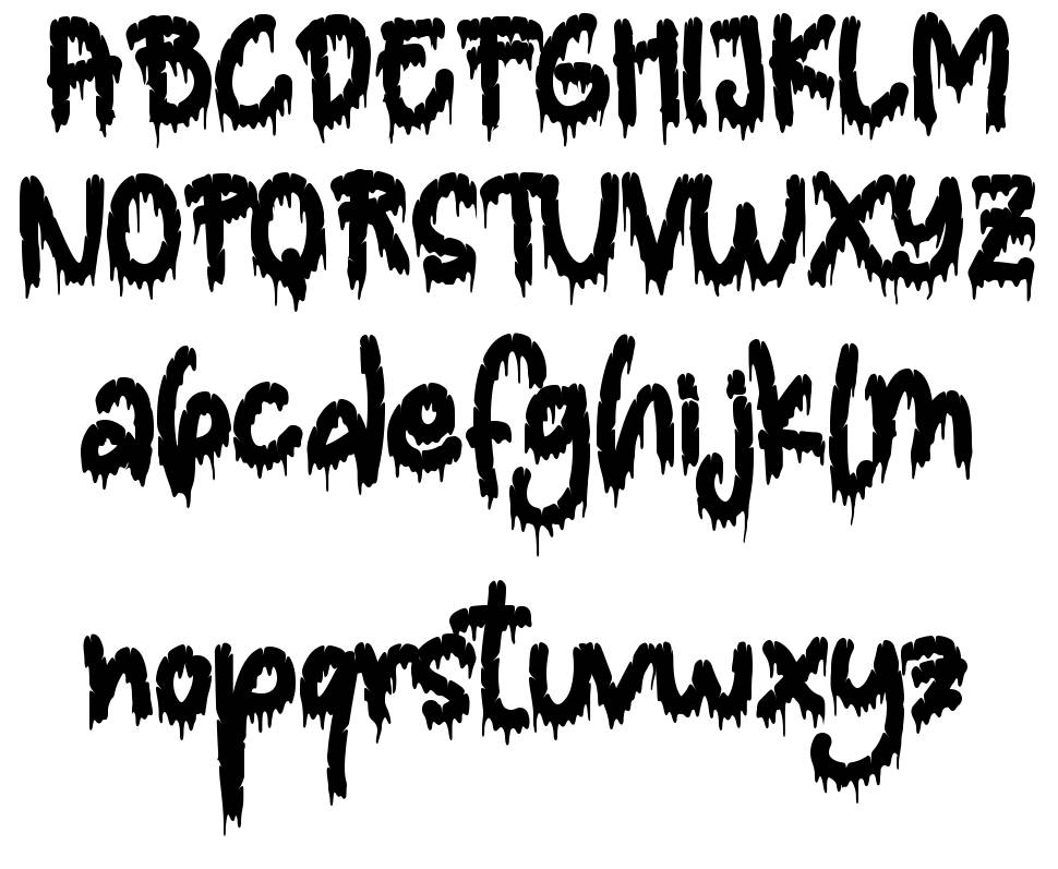 Blood Shadow font by Sarif Letter | FontRiver