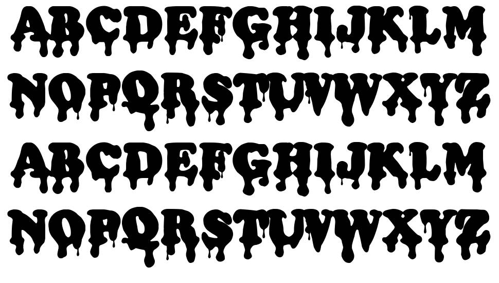 Bloody Office font by Woodcutter | FontRiver