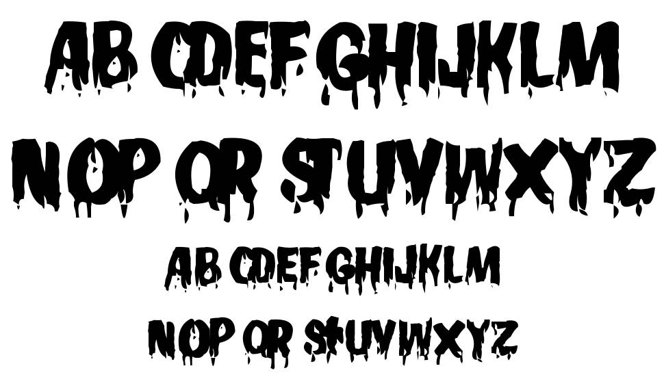 Gooey font by Dreadful Productions - FontRiver