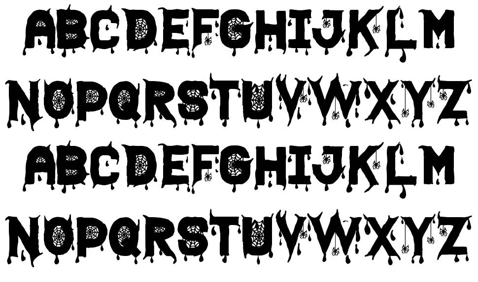 Halloween Scare St font by Southype | FontRiver