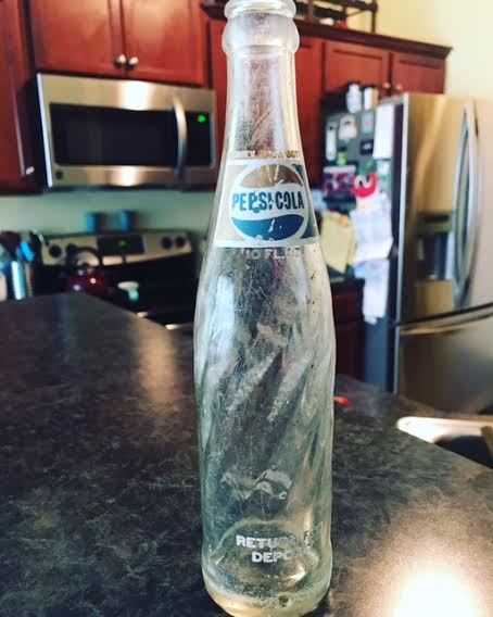 vintage pepsi bottles