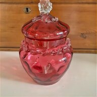 cranberry glass vase for sale