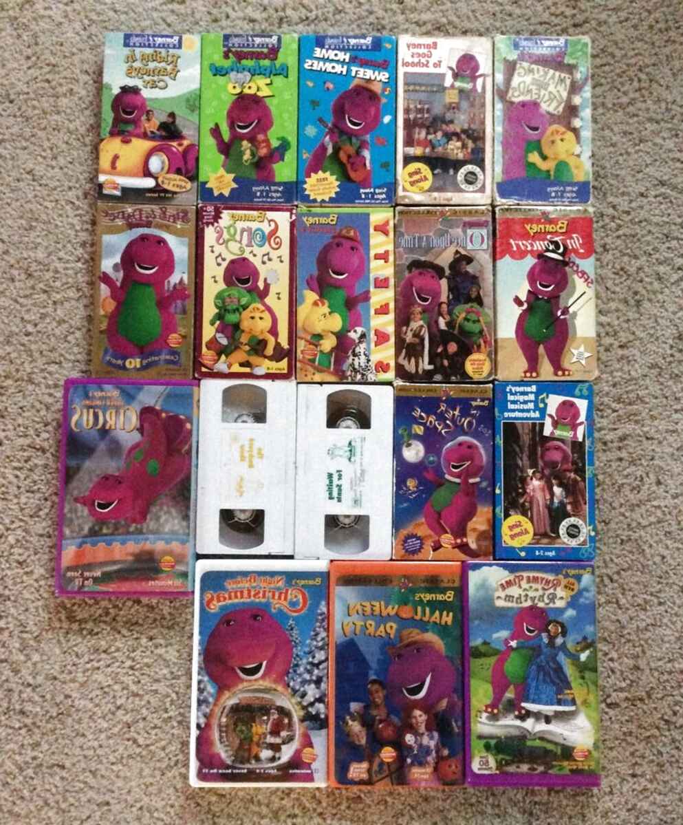 Barney Vhs Lot Picclick - photos and vectors