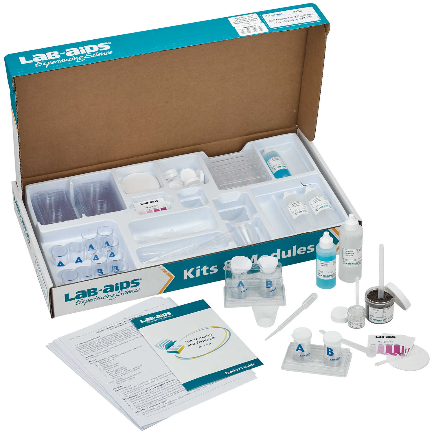 Lab-Aids® Soil Nutrients, Fertilizers and Environmental Impact Kit