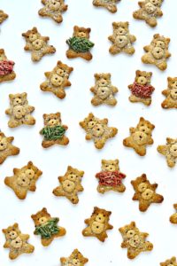 These gluten free Cinnamon Teddy Grahams are a special recreation to put into your kid's lunchbox.