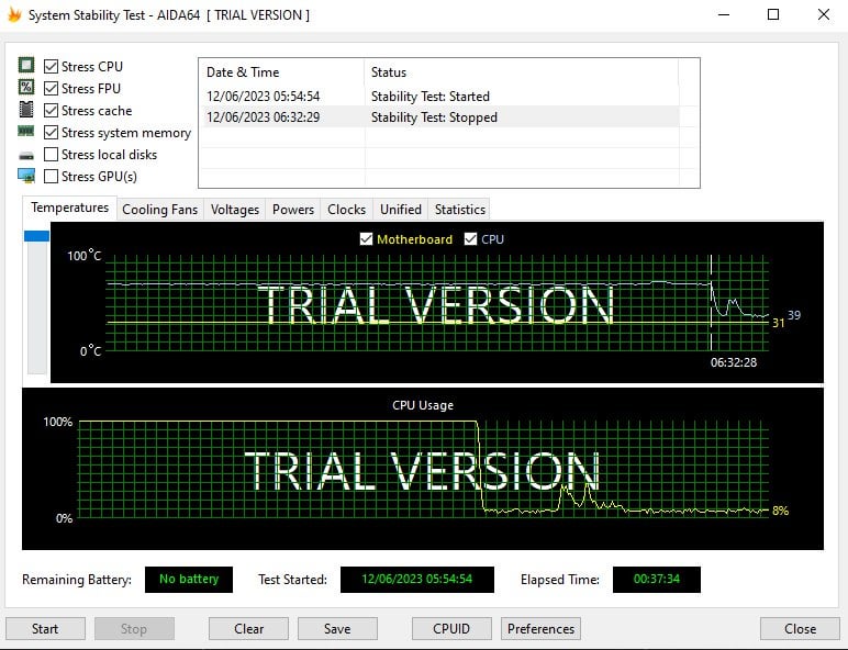 AIDA64 Stability Test Pass VS HWMONITOR WHEAS? - FPSHUB