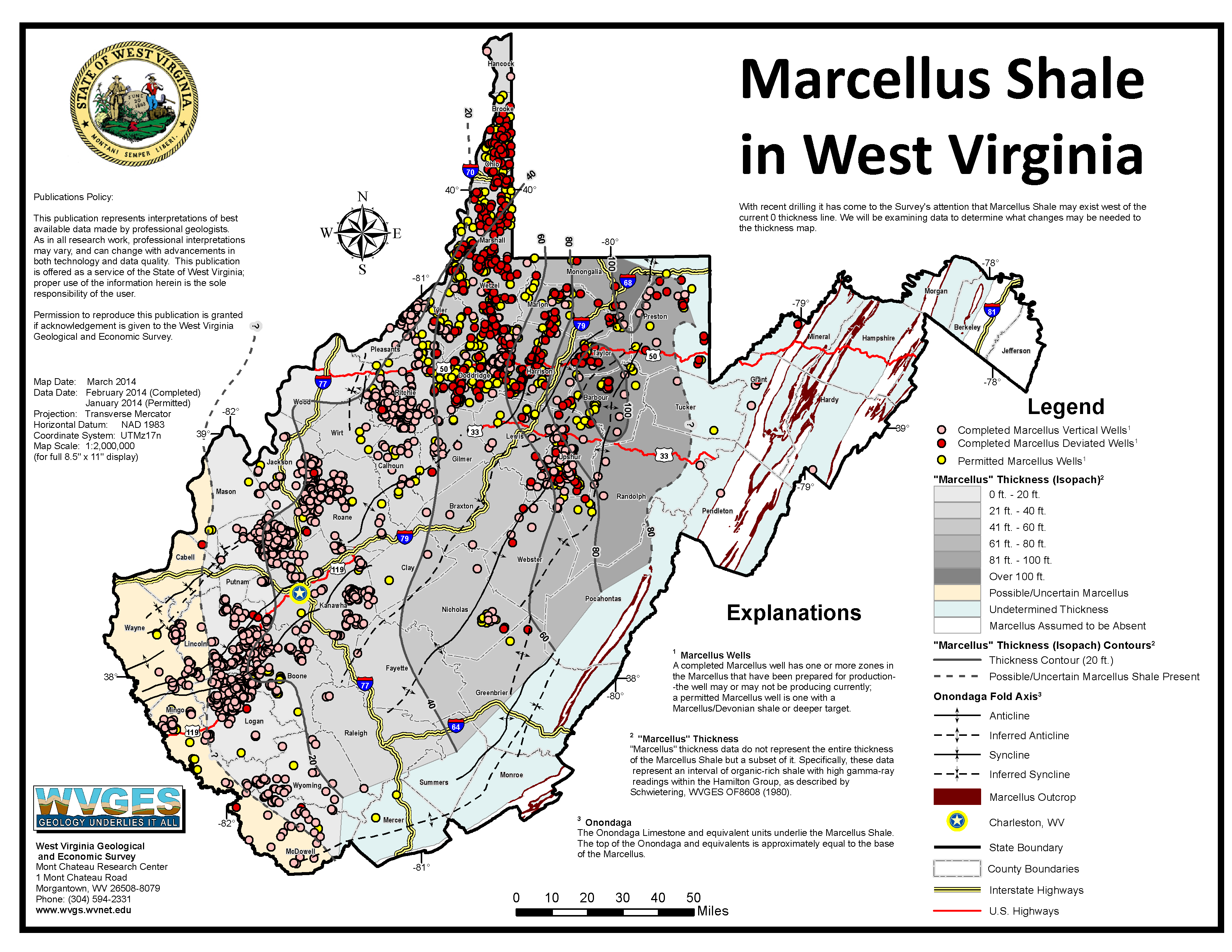 Shale Gas Map