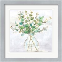 Framed Eucalyptus Vase II