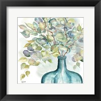 Framed Eucalyptus in Mason Jar III